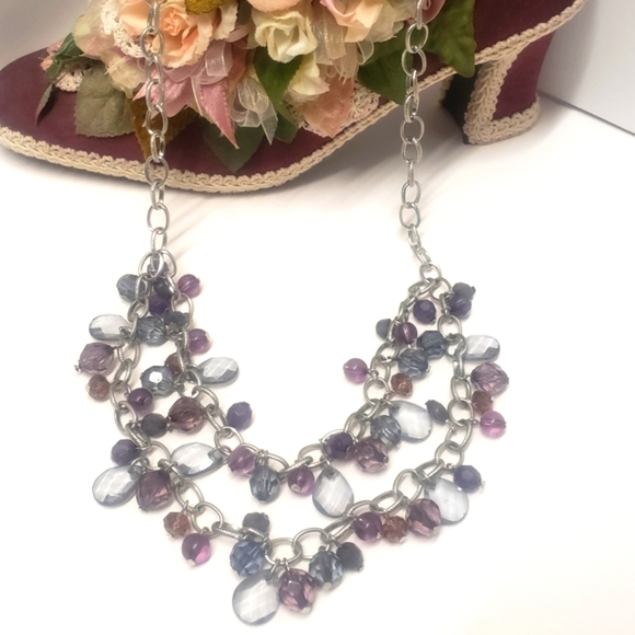 Jewelry - Unique Multi Color Beaded Statement Necklace